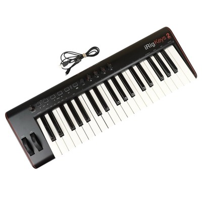 IK Multimedia iRig Keys 2 Pro 37 Key Controller for iPhone, iPad and Mac/PC Good