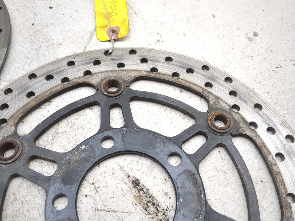 09 rotores de freio a disco dianteiro Suzuki SV650 - Imagem 2 de 4