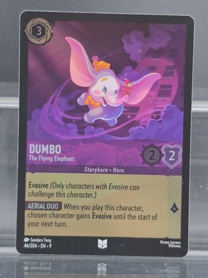 Disney Lorcana Dumbo - The Flying Elephant 46/204 Fabled Uncommon Foil