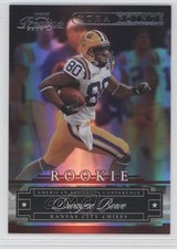2007 Playoff Prestige Rookie Xtra Points Red 78/100 Dwayne Bowe #167 0a1