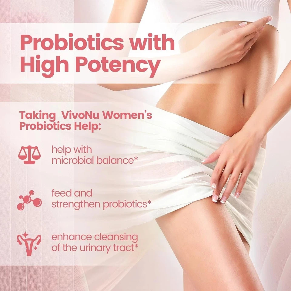 "VivoNu Vaginal Women Probiotic Feminine Balance pH Gummies for Healthy Odor Y.. thumbnail 2