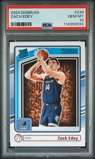 2024 PANINI DONRUSS #239 ZACH EDEY PSA 10