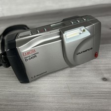 Olympus Camedia D-340R 1.3MP Silver Digital Camera Tested Working