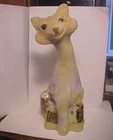 2018 Milk Glass Fenton HP CHICKS  AND FLOWER BASKETS Alley Cat Figure # 3 Of 3