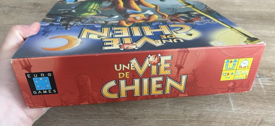 Jeu De Société: UNE VIE DE CHIEN Euro games / Descartes incomplet Mais Jouable - Photo 4/4