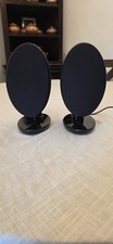 KEF Egg Bluetooth Active Speakers Pair Black