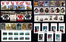 GUERNSEY 2017  YEAR SET:  COMMEMORATIVES:  10 SETS + 3 MINISHEETS  MNH