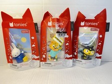 NEW Tonies Lot Of 3 Characters- Miffys Adventure, Leo s Day Routines Bugs Song
