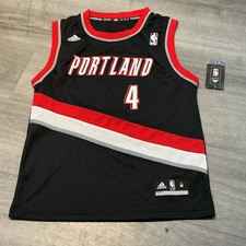New Adidas Youth Black Portland Trailblazers Jerryd Bayless Medium Jerseys