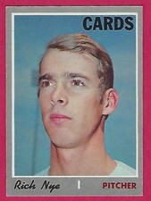 1970 Topps Rich Nye #139 