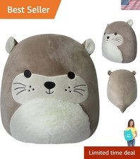 14-Inch Light Brown Otter with Fuzzy Ears Plush - Add RIE to Your Squad, Ultr...