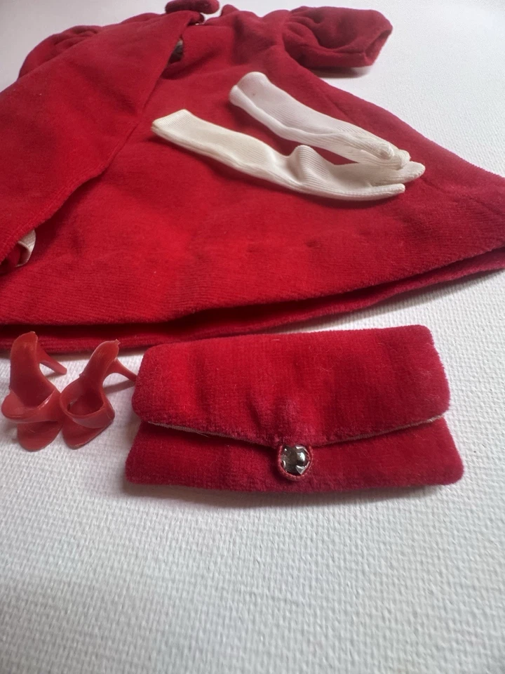 Barbie "Red Flare" #939 años 60 vintage de Mattel conjunto completo excelente estado. Foto 4 de 4