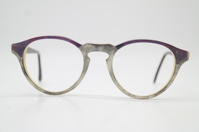 Vintage Glasses HOFFMANN Natural Horn-Silk 3611 Multicolor Oval Frame