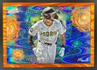 2025 Topps Chrome Cosmic Jackson Merrill Orange Refractor Stars In The Night /25