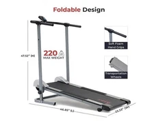 Sunny Health & Fitness Smart Manual Walking Treadmill - Very Lightly Used (EUC)