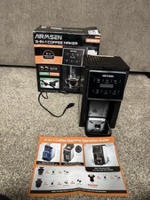 AIRMSEN Grind & Brew Coffee Maker Built-in Gr...