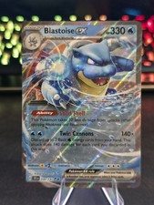 Blastoise ex 030/142 Sv07: Stellar Crown (Double Rare)
