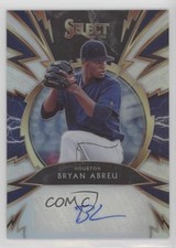 2020 Panini Select Sparks Signatures Holo Prizm 83/99 Bryan Abreu Auto 1u6