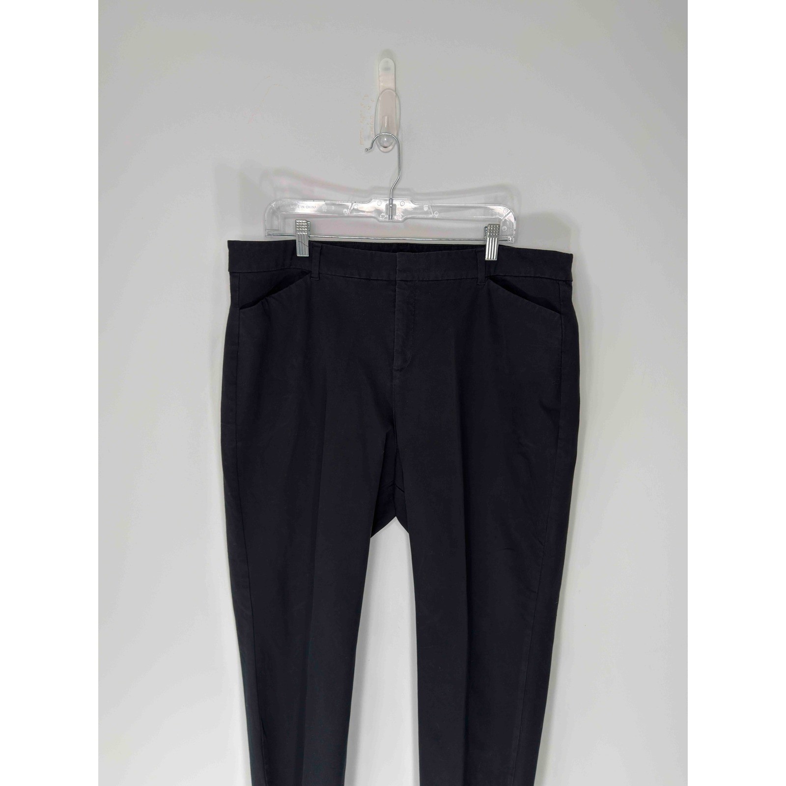 Old Navy Black Basic Plus Career Office Straight … - image 3