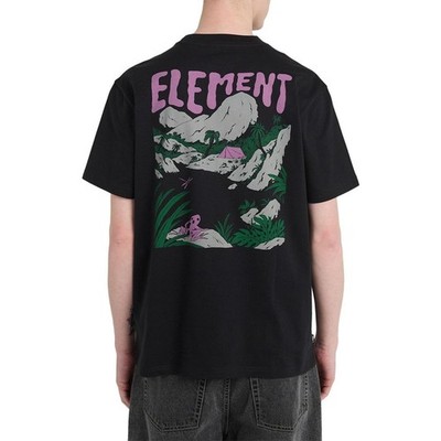 Element Lakeside S/S T-Shirt - Off Black