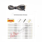 4A BIPOLAR CUTTING LOOP DOUBLE STEM 10PCS + BIPOLAR TURP DOUBLE STEM CABLE 1PC