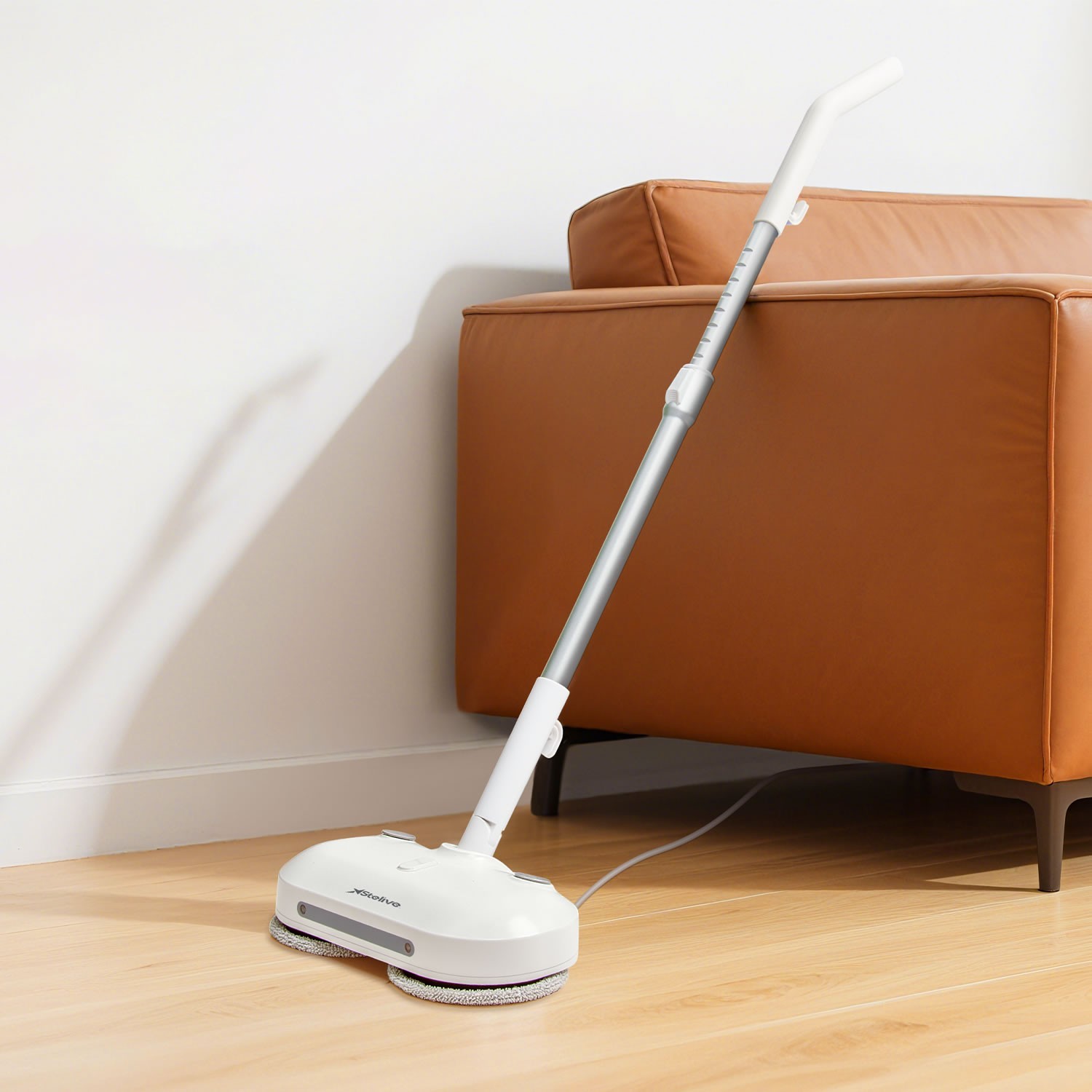 Stelive 1000W Electric Steam Mop with 4 Rotating Pads – Hard Floor Cleaner 450ML — image 11