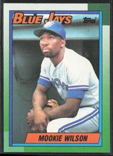 1990 Topps Mookie Wilson Toronto Blue Jays #182