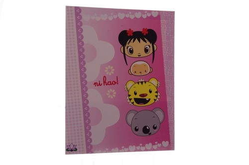 Nickelodeon Mädchen Ni Hao Kai Lan Schulbedarf Taschenordner rosa 6er-Pack NEU - Bild 1 von 1