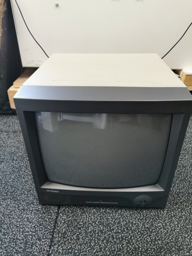 Vintage esp witness colour CCTV CRT 