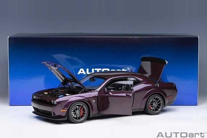 Dodge Challenger 1/18 スケールモデルミニカー 2018 DODGE CHALLENGER HELLCAT SRT CINNAMON STICK 1:18 AUTOart