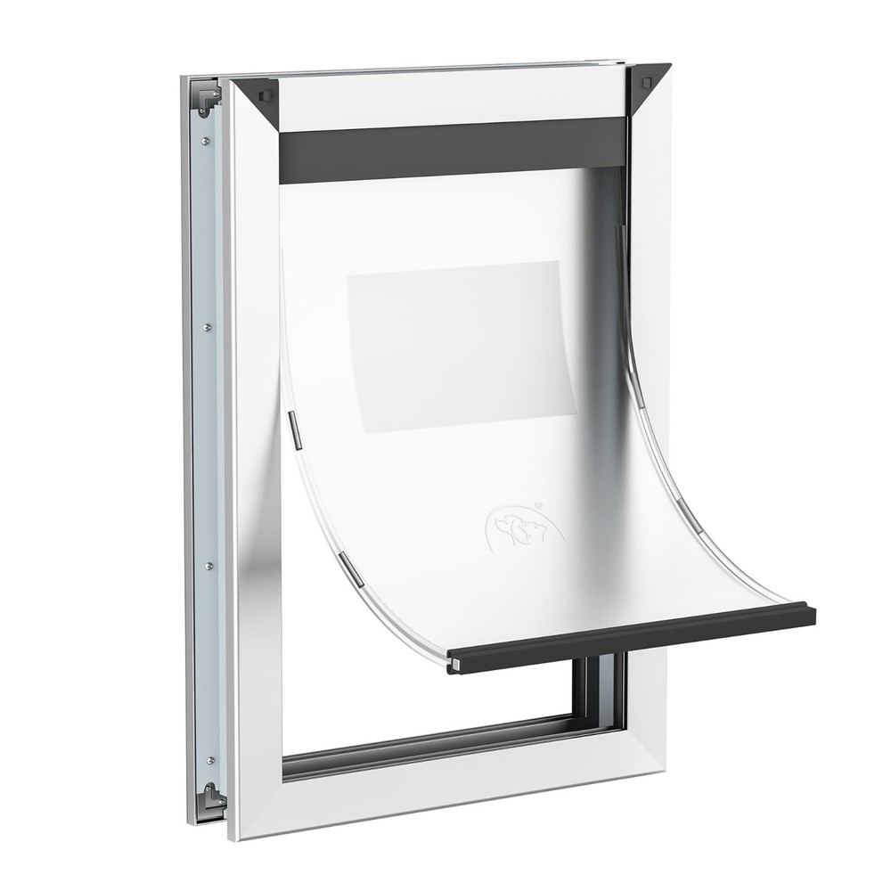 Large Dog Door for Exterior Door Dog Door for Door, Doggie Door Aluminum