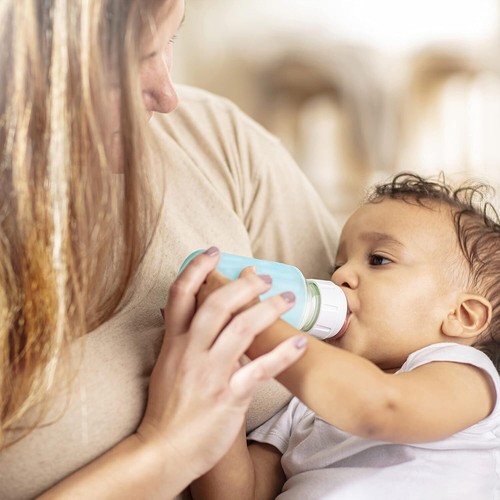 Dr. Brown's Natural Flow Anti-Colic Options+ Narrow Glass Baby Bottle, 4 oz/120 - 第 12/12 張圖片