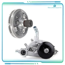 Engine Water Pump Fan Clutch Kit for 99-05 Chevy Silverado 1500/2500 5.3L 6.0L