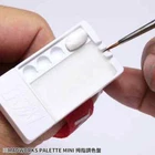 PM01: MADWORKS Plastic Thumb Palette Mini for miniatures, action figure painting