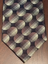 Roberto Villini Collezione Hand Made 100 Silkmen  s Neck Tie Made In Korea
