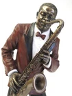 Jazz Musicians Saxophone Tenor Sculpture Figure Collection Le World Du 20045F
