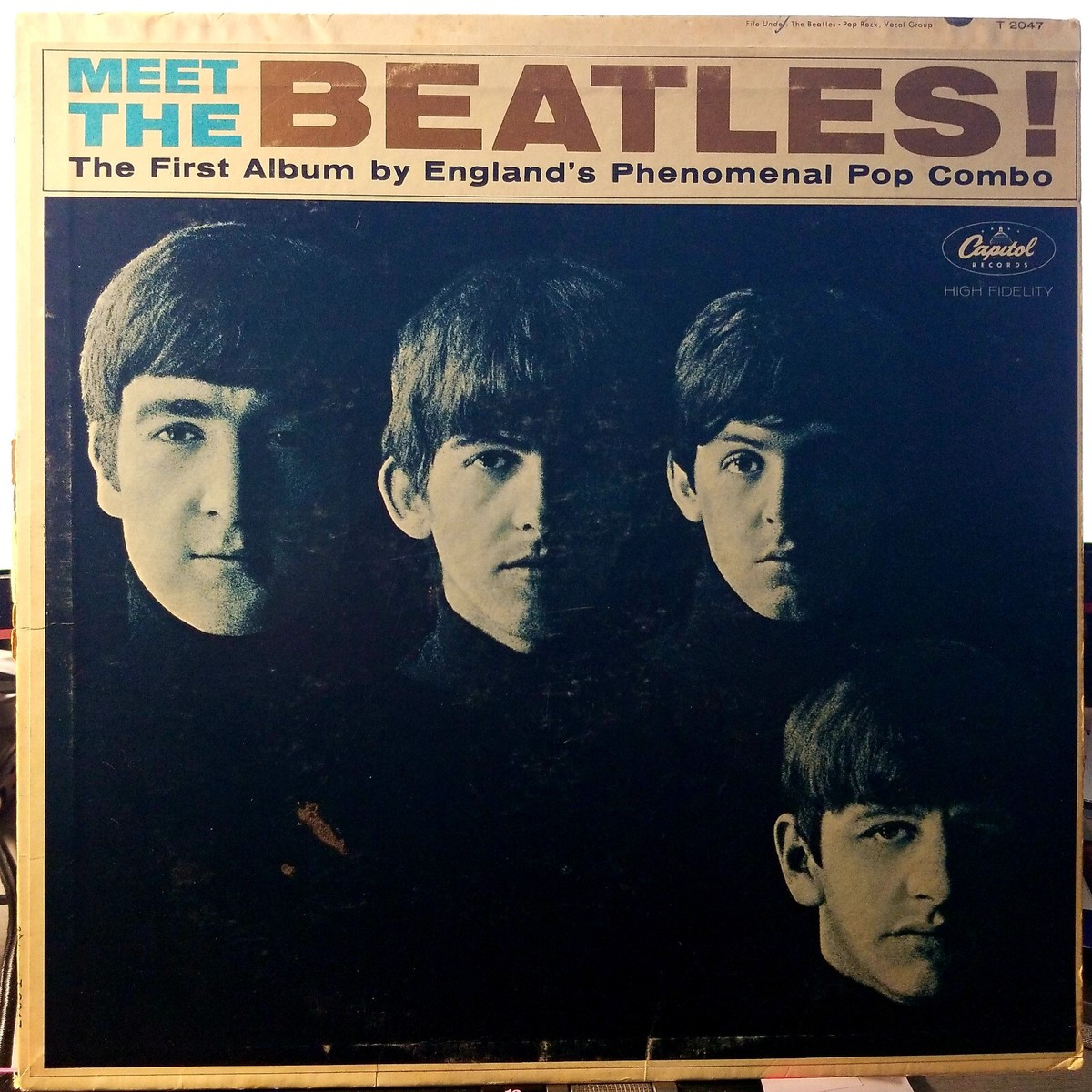 The Beatles – Meet The Beatles! - 1964 - Capitol Records T-2047