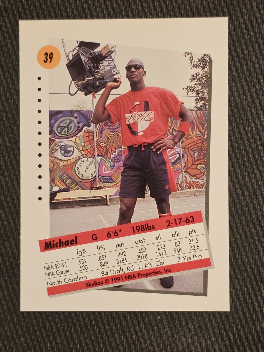 【新品未開封】NBA Skybox1990-1991 カード　激レア10パック 1991 skybox basketball #39 michael jordan psa 10 gem mint