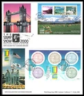 NEW ZEALAND 2000 EXPO/STAMP SHOW FDC M/S DUO (VF)