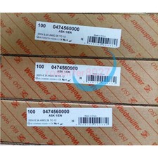 Neuf 100pcs Weidmuller 0474560000 ASK 1/EN (ASK1/EN) Terminal Blocks