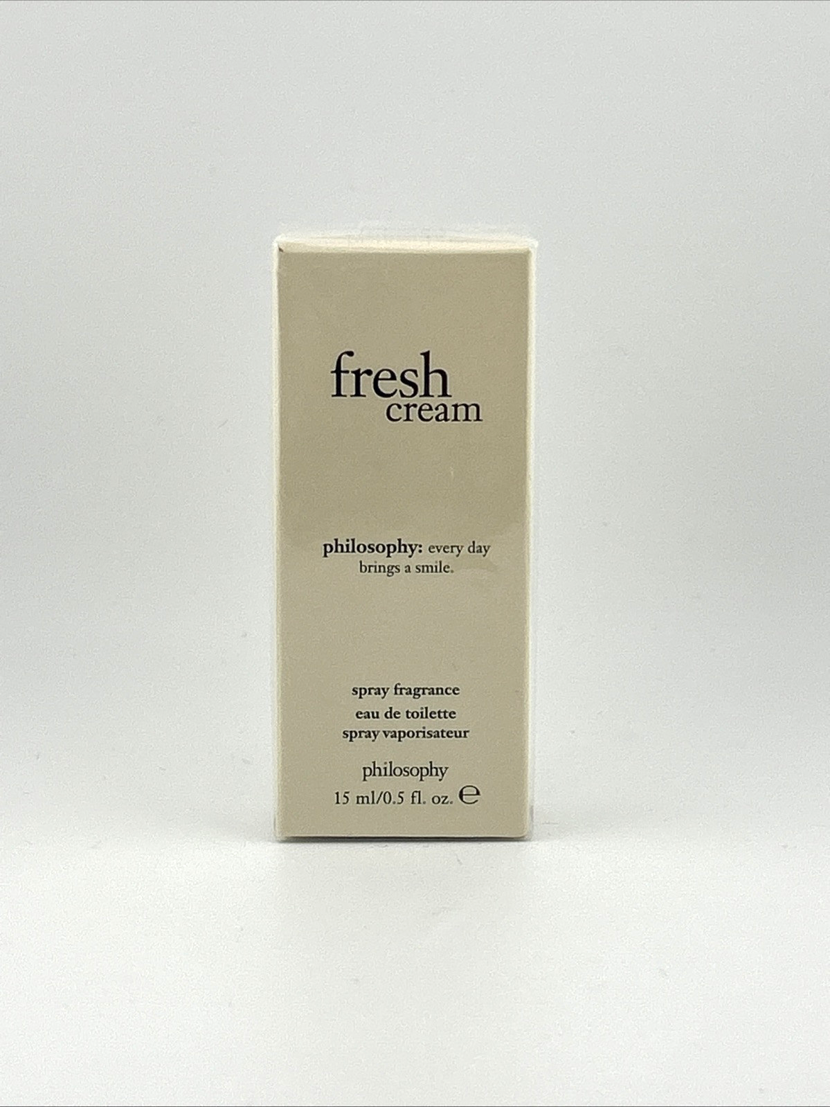 Philosophy Fresh Cream Spray Fragrance 0.5oz 15ml New Sealed