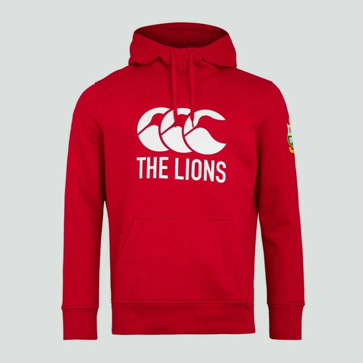 CCC Canterbury British u0026amp; Irish Lions 2021 Logo Hoody Hoodie Jumper  Menu0026#039;s Adults | eBay