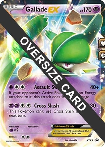 Gallade Ex XY45 Jumbo Cards