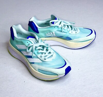 Adidas Adizero Boston Women's Size US Running Shoes Blue White