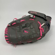 Franklin Pink Gray Softball Glove 10.5  RTP 22708 Youth RH Throw Tee Baseball