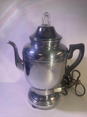 Vintage Chrome Farberware Coffee 