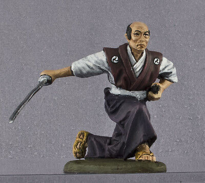54mm. Zinnfigur Samurai des Kriegerstandes im vorindustriellen Japan Se-20