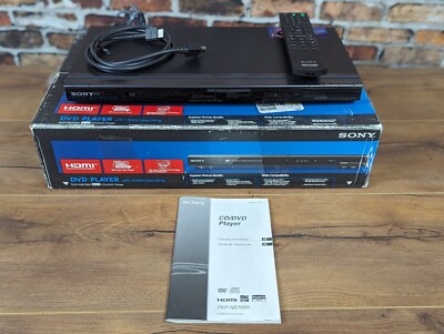 Sony Model DVP-NS700H HDMI  CD/DVD Player Black With Remote in Original Box