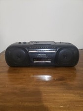 Panasonic RX-FS430 Portable Boombox Tape Deck Radio Vintage For Parts