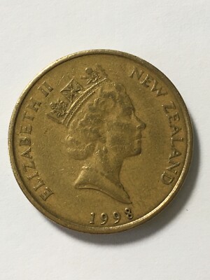 1998 New Zealand Queen Elizabeth II 2 Dollars Coin | eBay